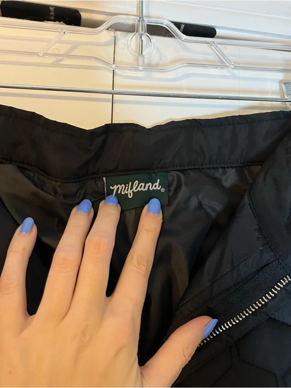 Mifland Quilted Pants Size Small Black Men’s
